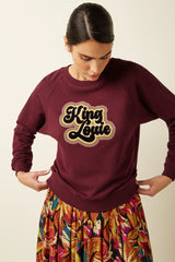 King Louie Febe Sweater Peachy