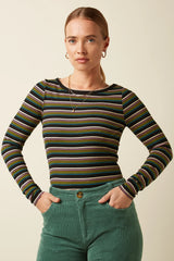 King Louie Lili Tee Frostine Stripe