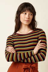 King Louie Lili Tee Frostine Stripe