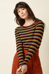 King Louie Lili Tee Frostine Stripe