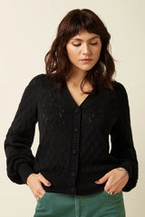 King Louie Cardigan V Farfalle