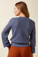 King Louie Cardigan V Farfalle