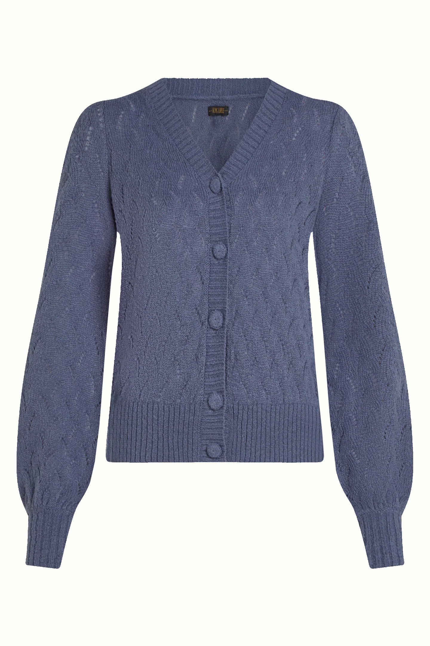 King Louie Cardigan V Farfalle