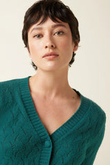 King Louie Cardigan V Farfalle