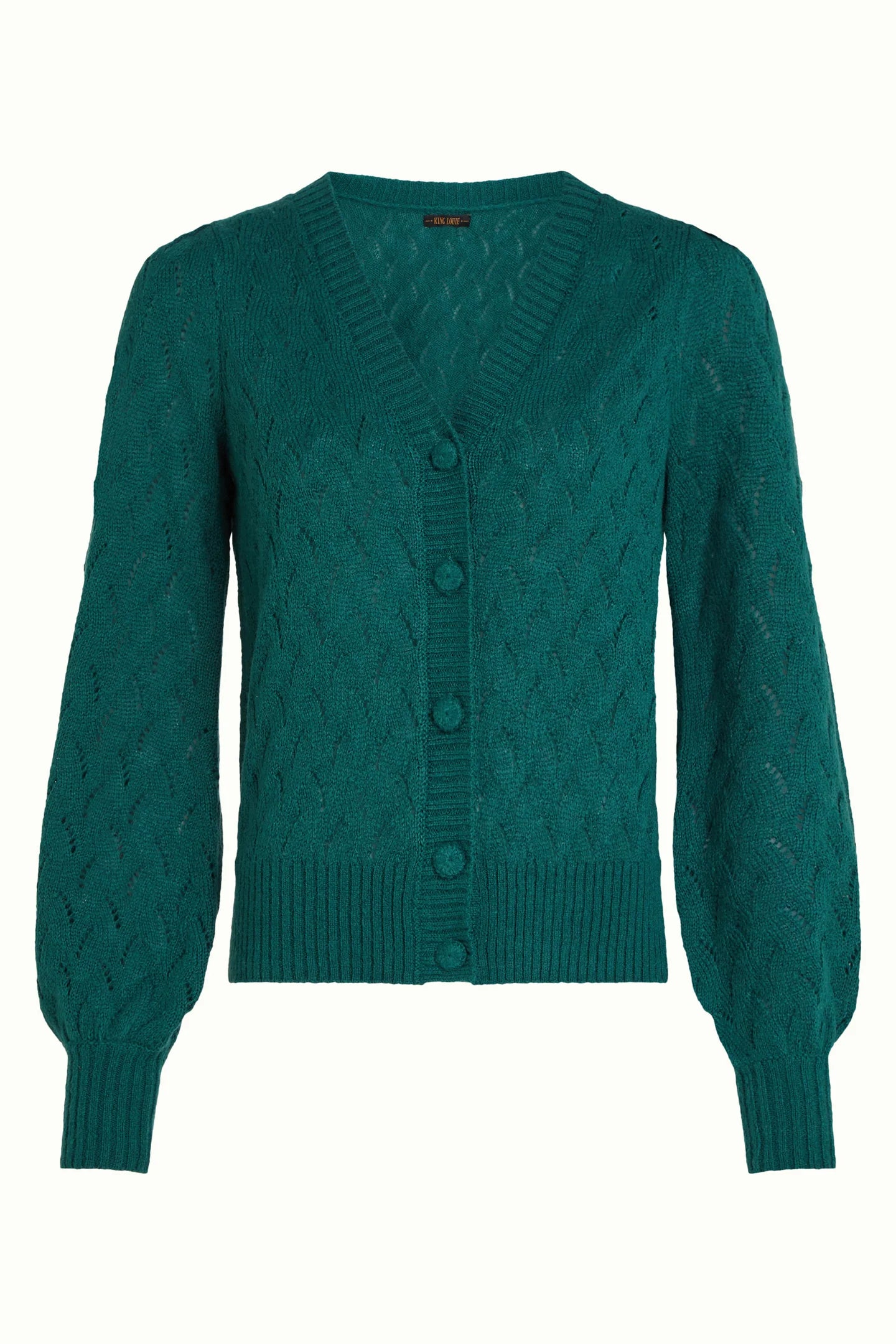 King Louie Cardigan V Farfalle