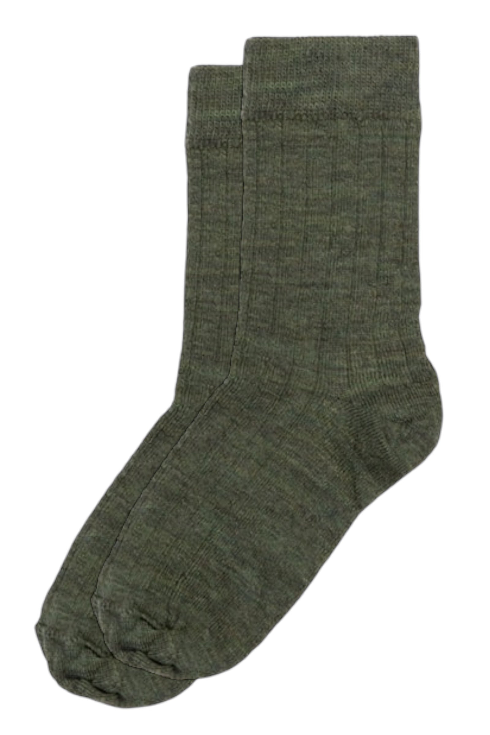 Joha Women Fine Rib Wool Socks