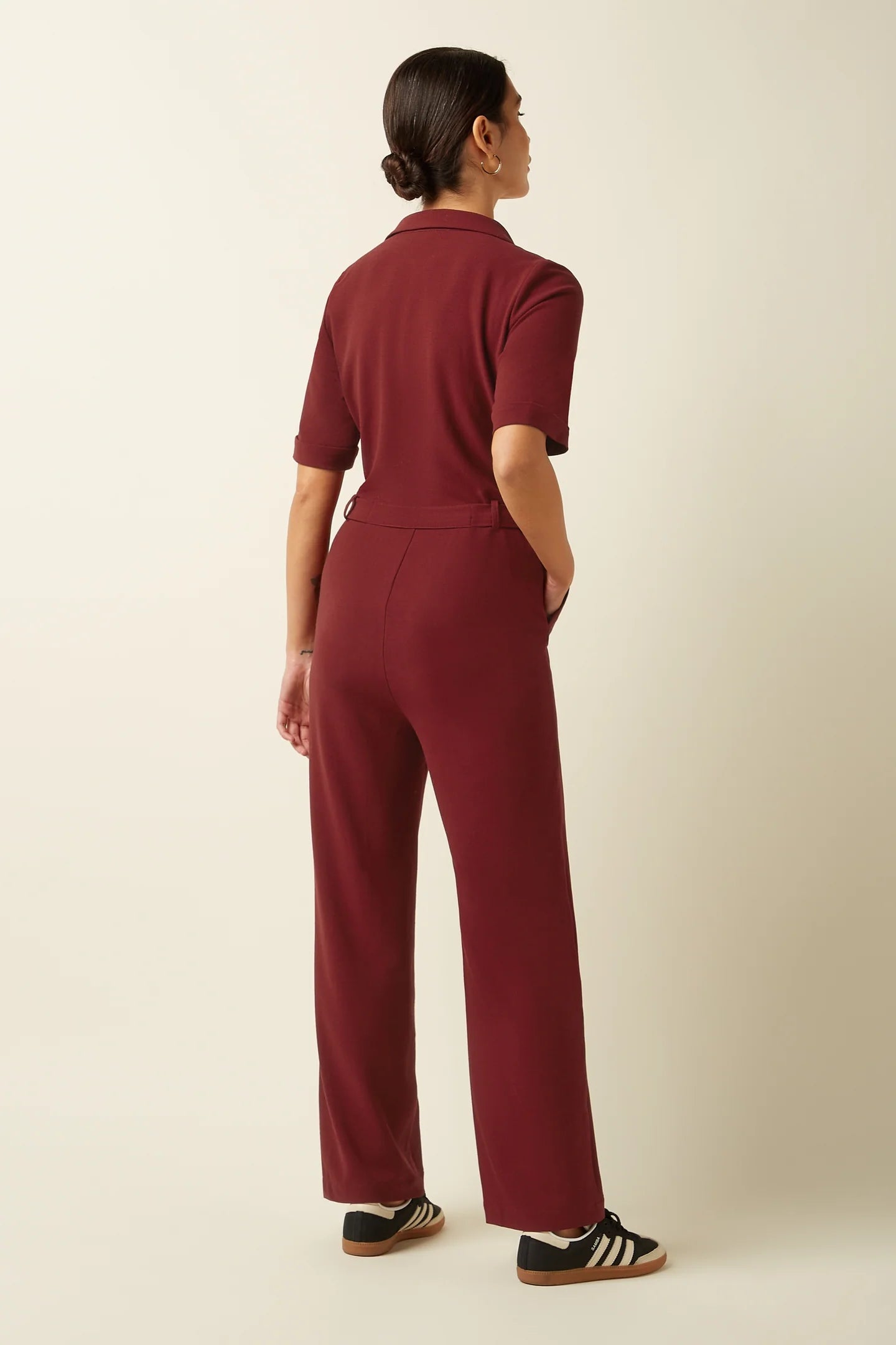 King Louie Doris Jumpsuit Woven Crepe