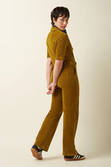 King Louie Garbo Zip Jumpsuit Corduroy