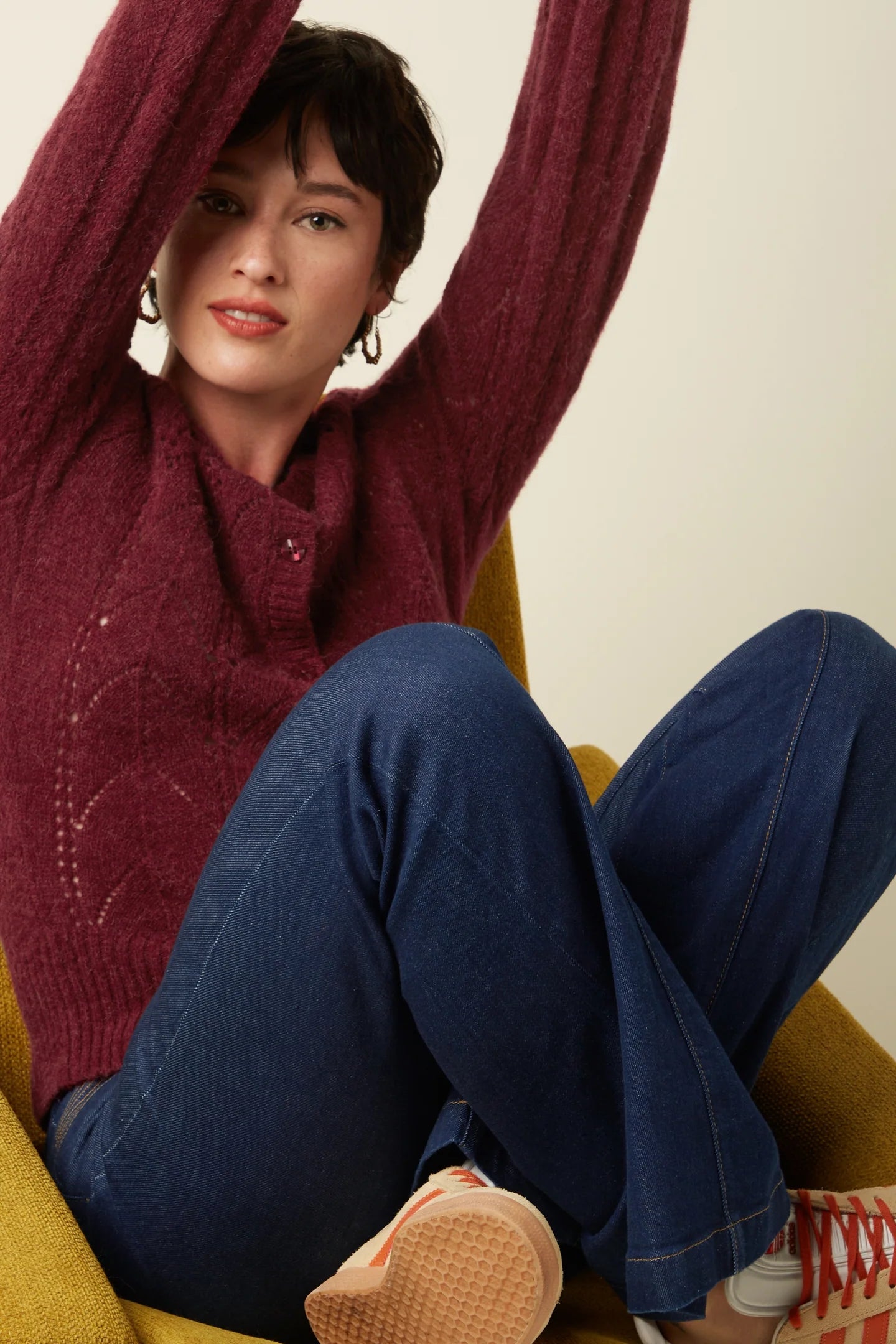 King Louie Raglan Cardigan Bernard