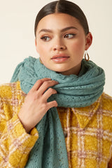 King Louie Scarf Ajour Carre