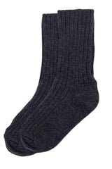 Joha Women Rib Wool Socks