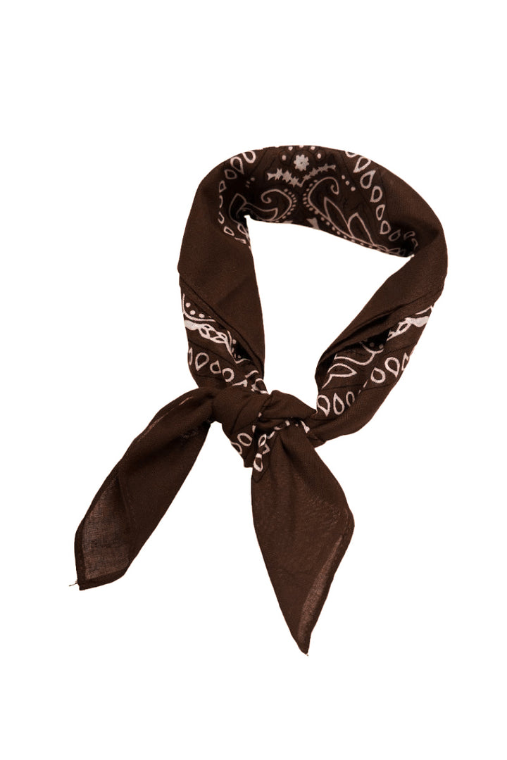 Sophies Bandana Tørklæde #farve_brown