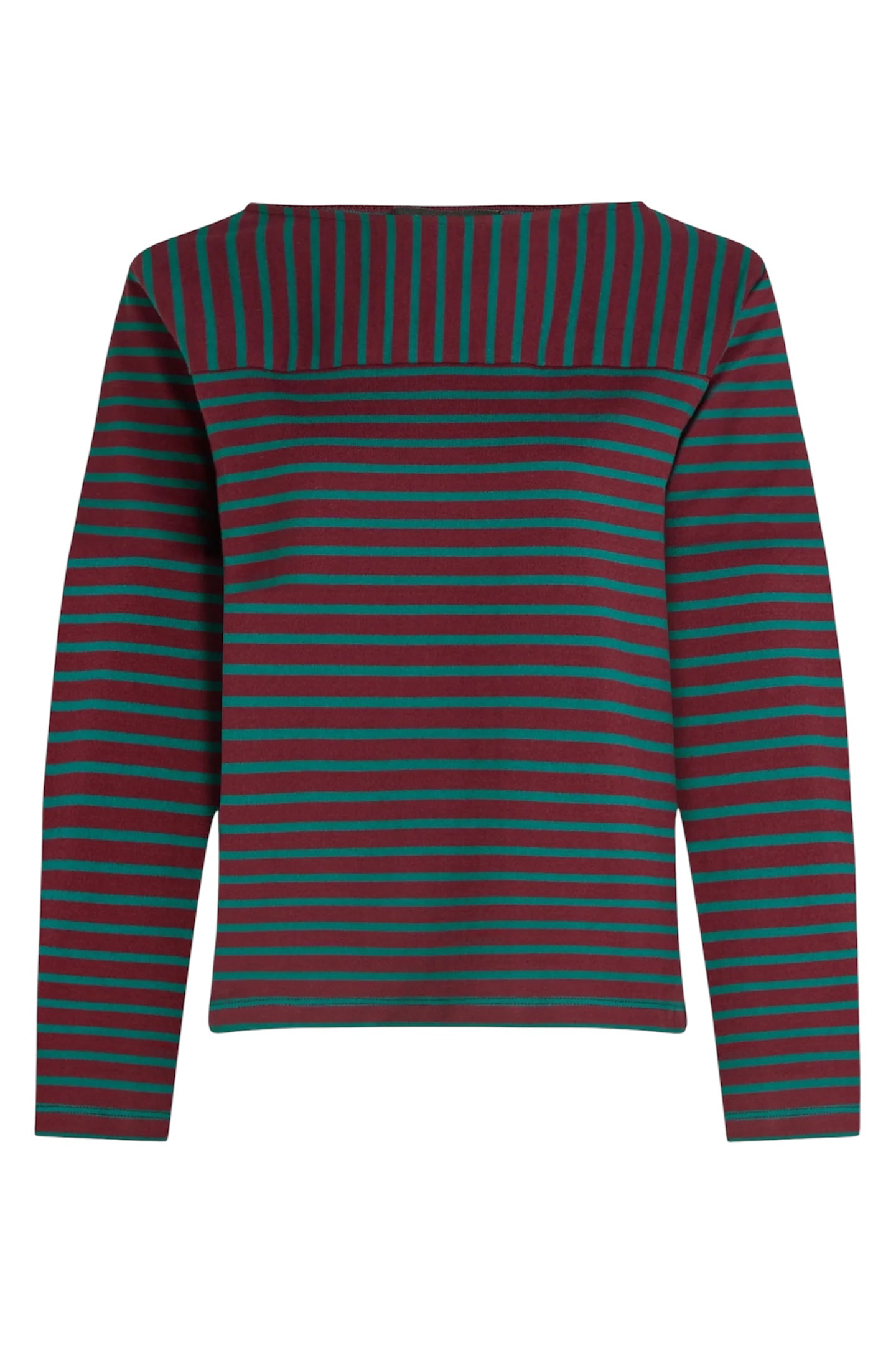 King Louie Boatneck Yoke Top Britney Stripe