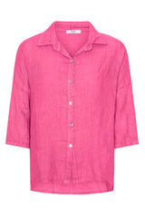 Amaze Hør Skjorte #farve_pink