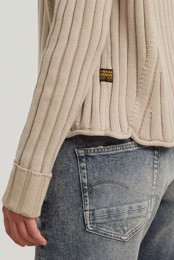 G-Star Washed Loose Round Knit