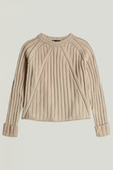 G-Star Washed Loose Round Knit