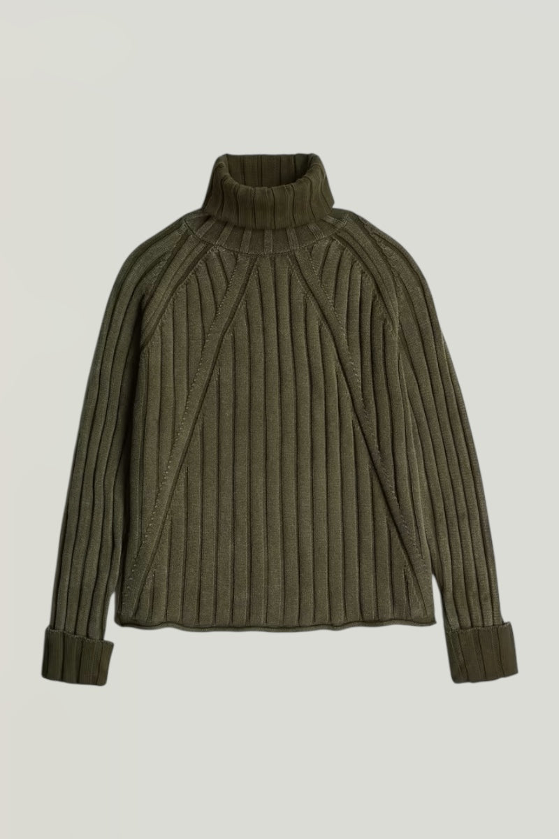 G-Star Washed Loose Turtle Knit