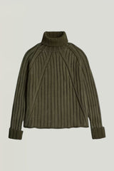G-Star Washed Loose Turtle Knit