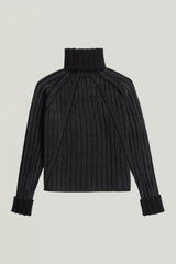 G-Star Washed Loose Turtle Knit