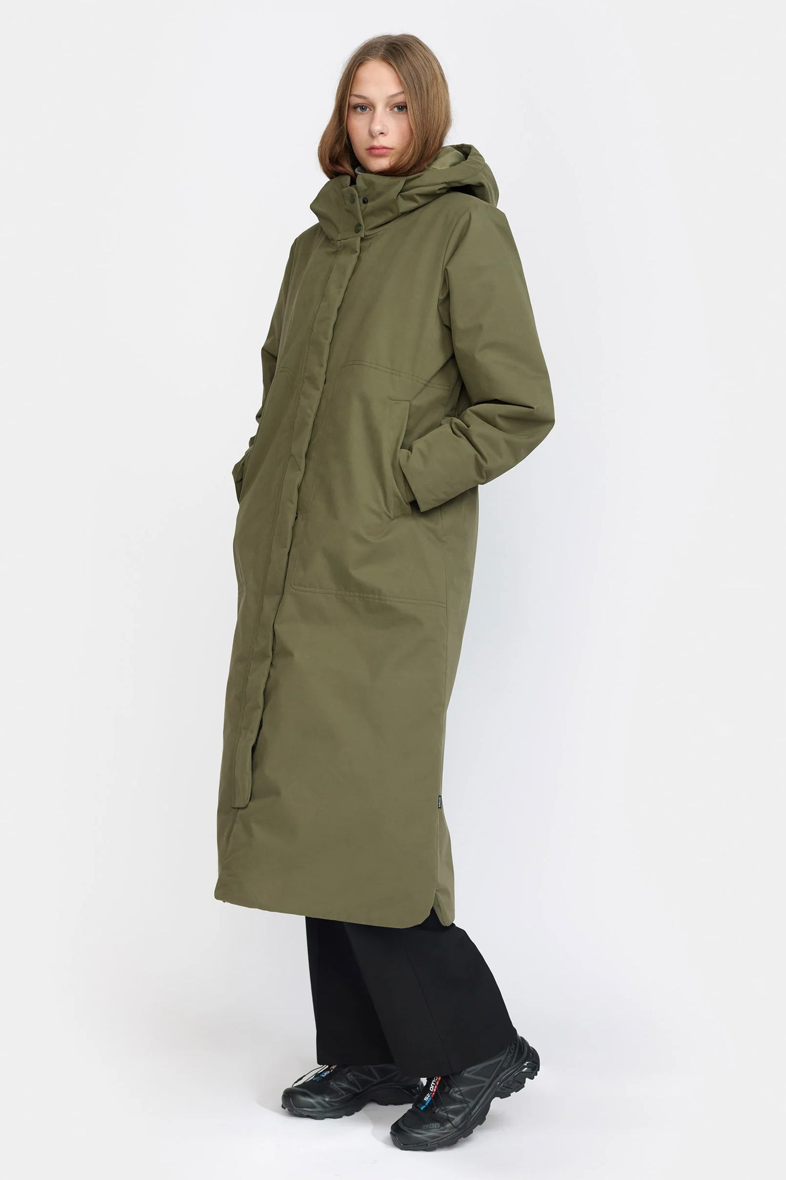Selfhood Long Hooded Coat