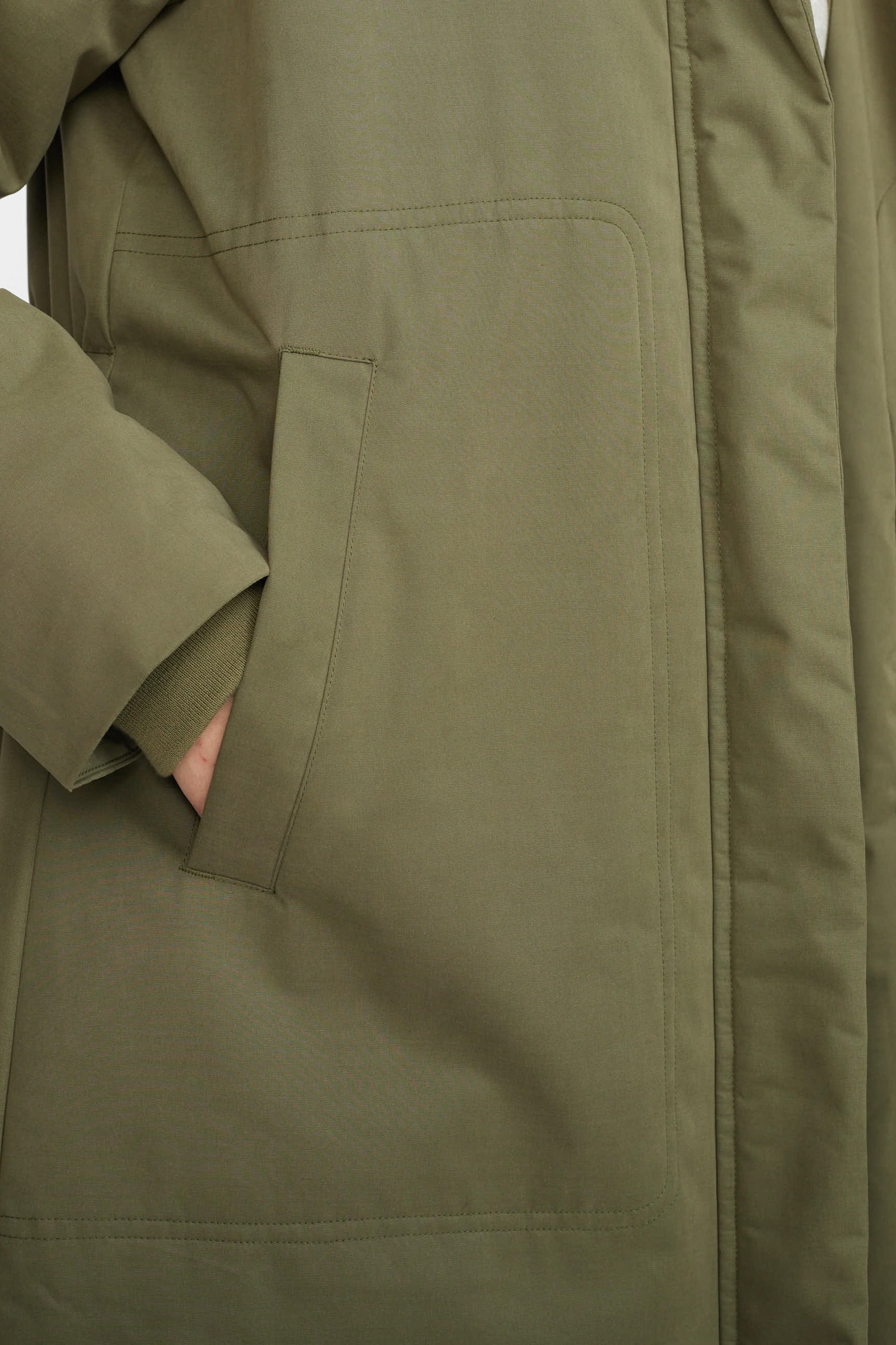 Selfhood Long Hooded Coat