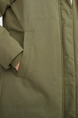 Selfhood Long Hooded Coat