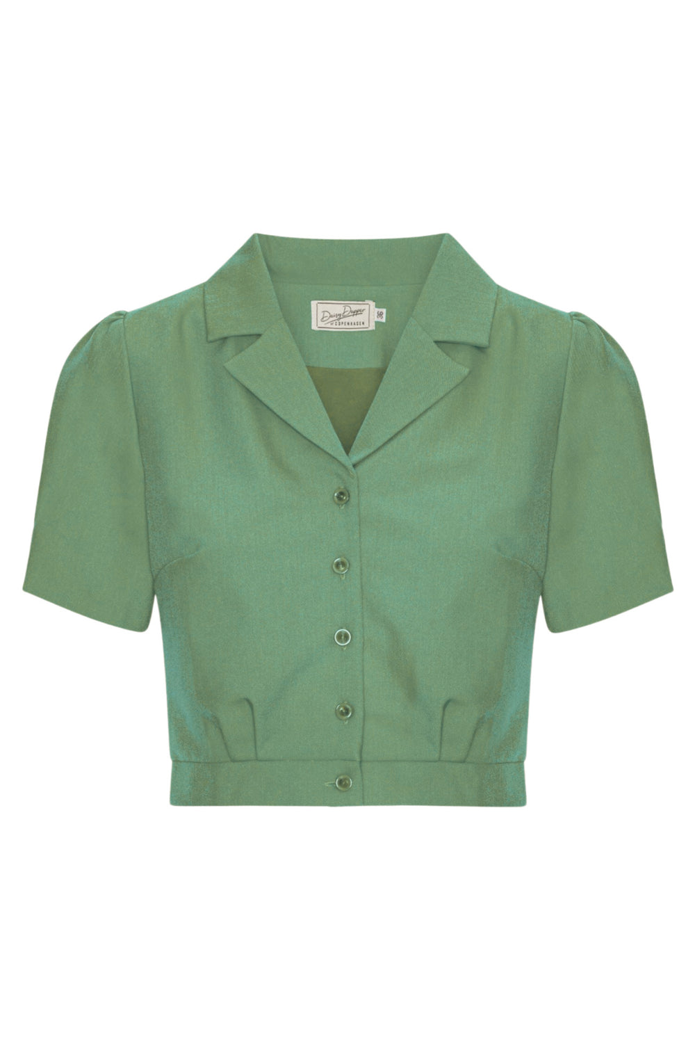 Daisy Dapper Daisy Shirt #farve_dusty-green