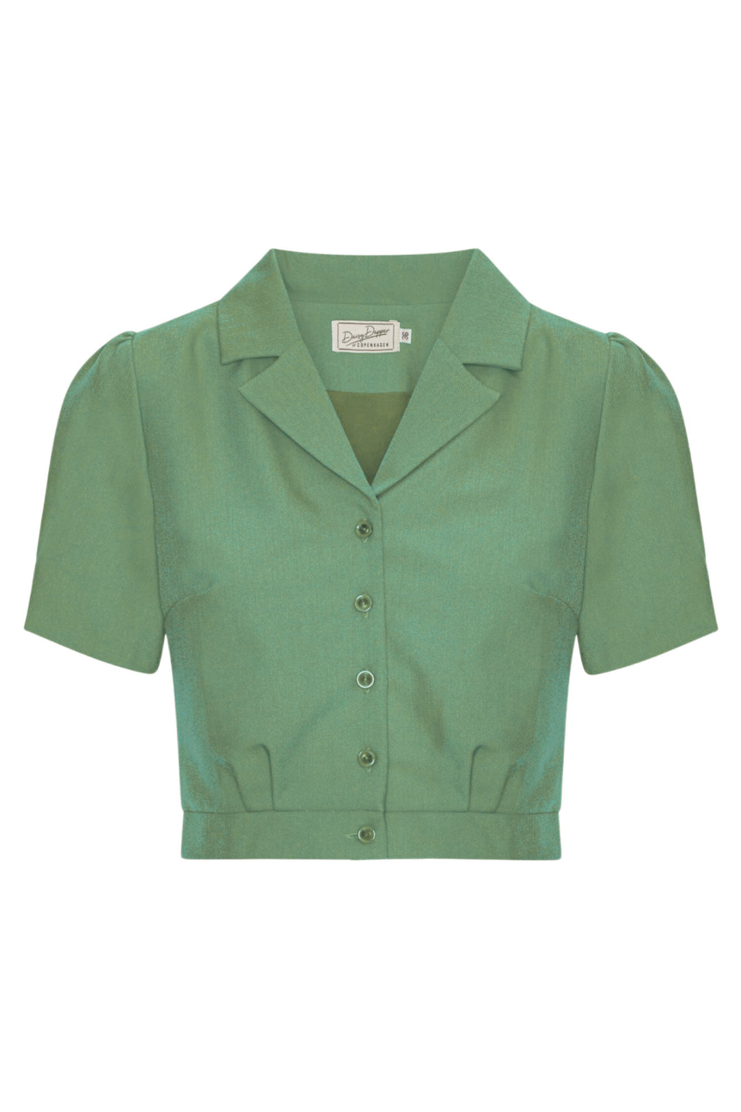 Daisy Dapper Daisy Shirt #farve_dusty-green