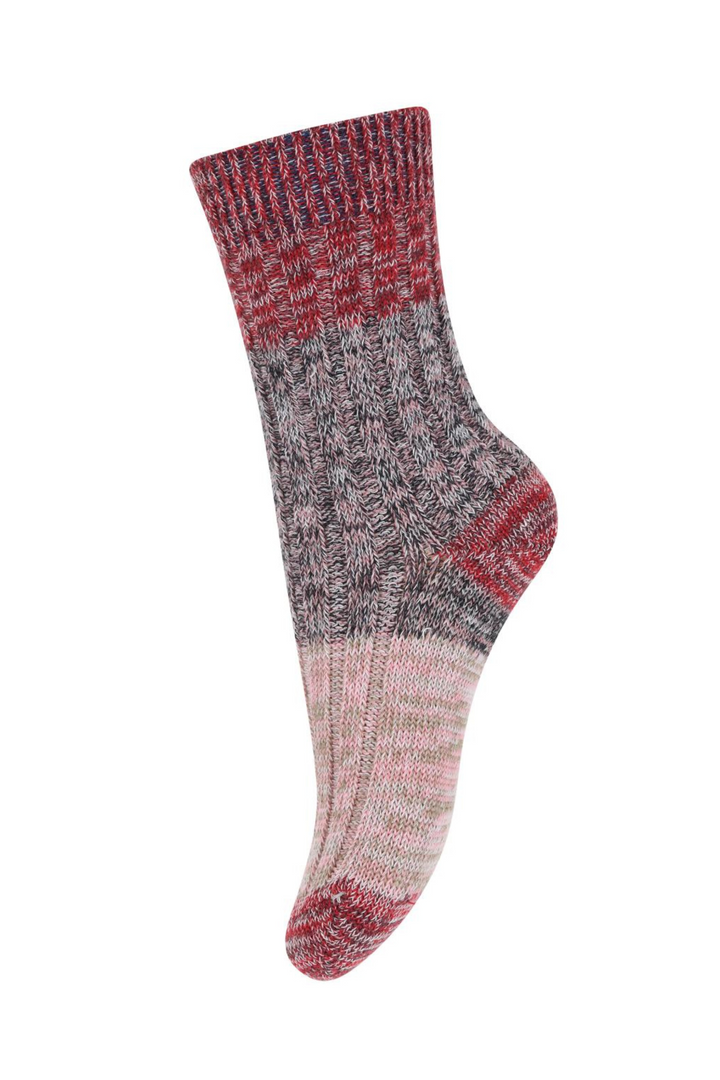 Mp Denmark Re-stock Socks #farve_tomato