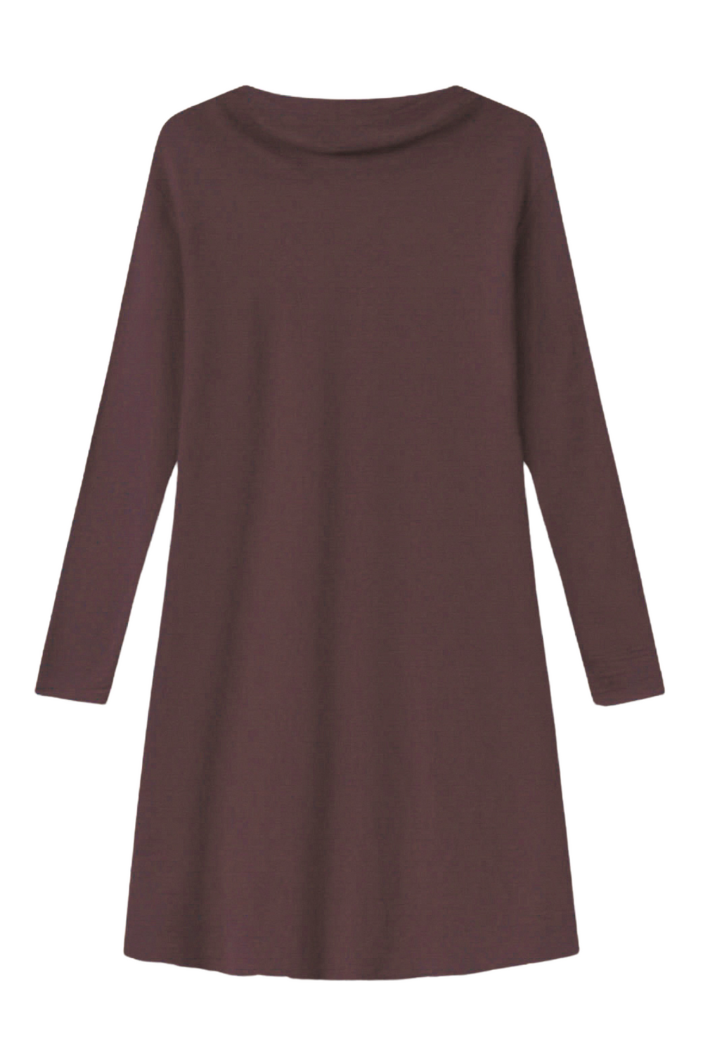 Blusbar A-Line Dress #farve_chocolate-chip