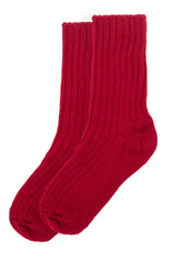 Joha Women Rib Wool Socks