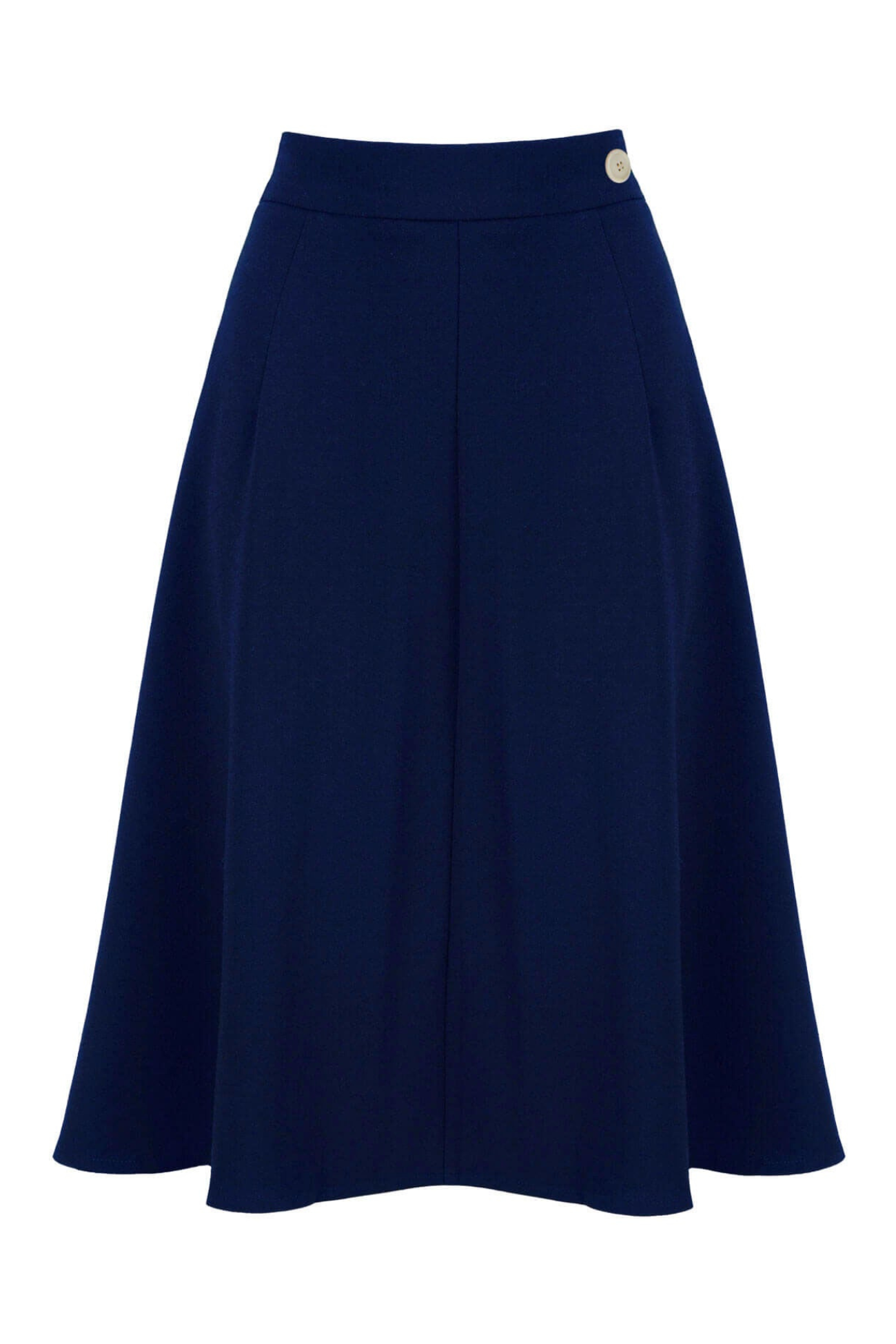 Weekend Doll Classic 1940s Style A-Line Skirt #farve_navy