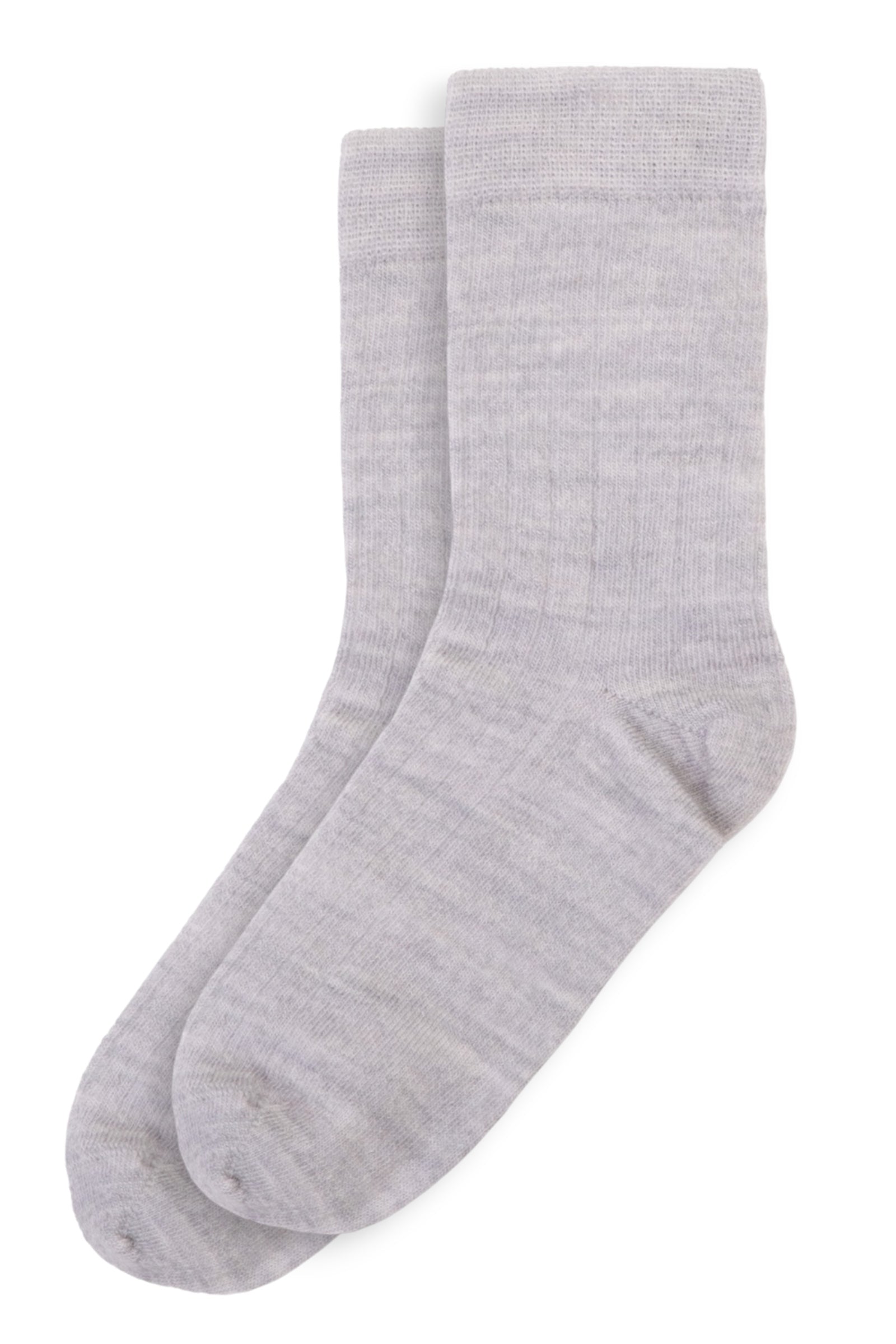 Joha Women Fine Rib Wool Socks