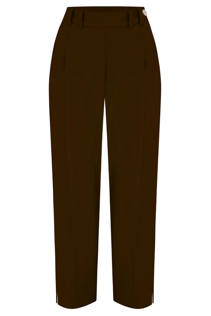 Weekend Doll Dorothy Tapered Trousers #farve_brown