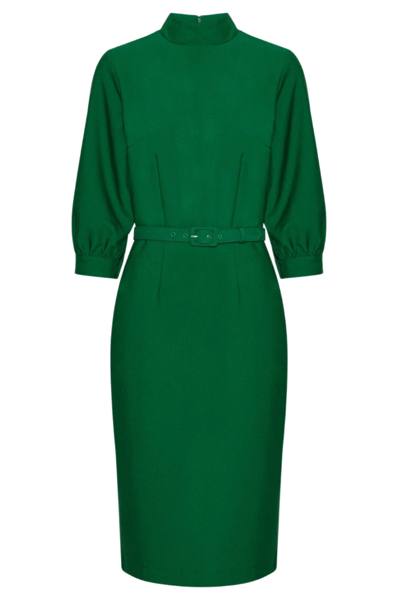 Daisy Dapper Turtleneck Dress