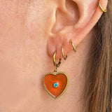 Urban Hippies Je M’aime Øreringe Gold