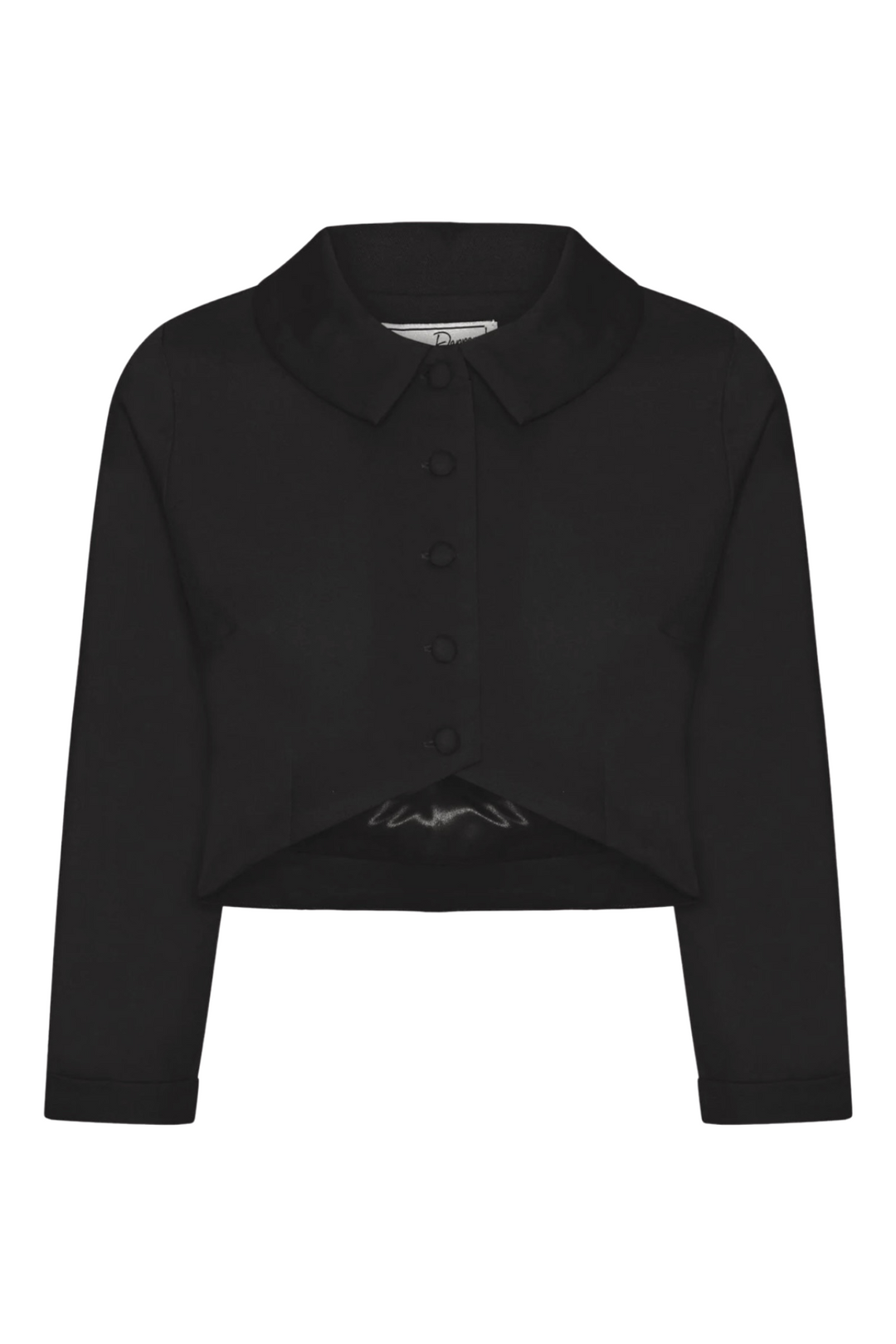 Daisy Dapper Bolero Jacket #farve_black