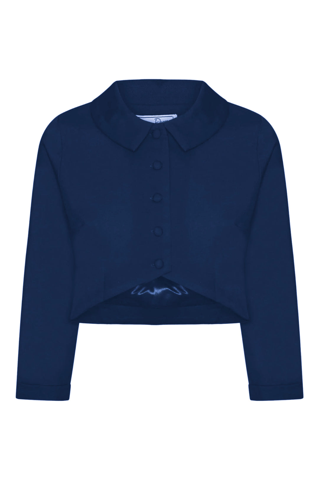 Daisy Dapper Bolero Jacket #farve_navy