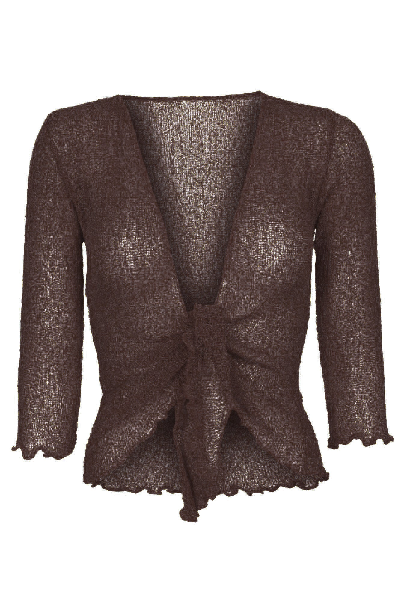 Sophies Ensfarvet Bolero