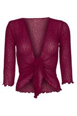 Sophie's Solid Color Bolero