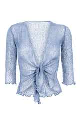 Sophies Ensfarvet Bolero