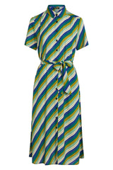 King Louie Olive Midi Dress Cliff