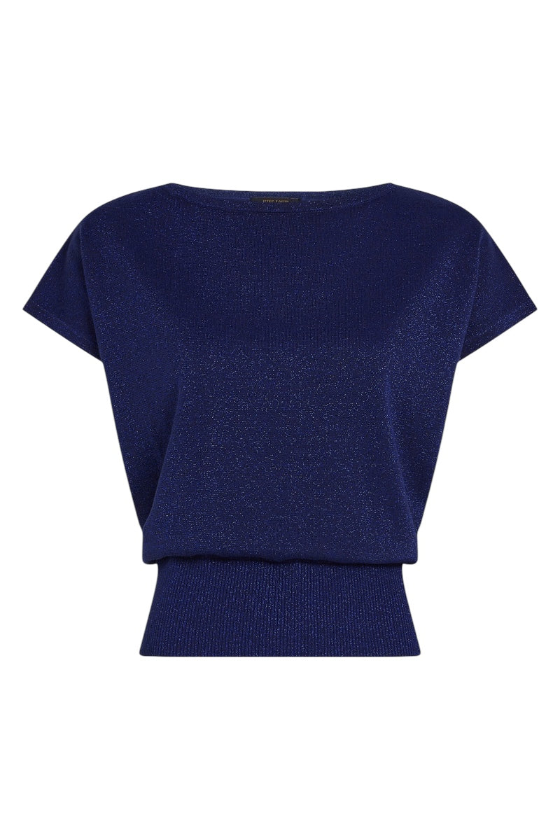 King Louie Laia Knit Top Lapis