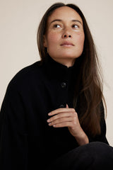 Sibin Linnebjerg Spring Cardigan #farve_black