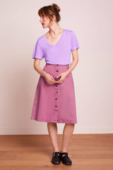 King Louie Mary Skirt Colored Denim