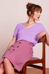 King Louie Mary Skirt Colored Denim