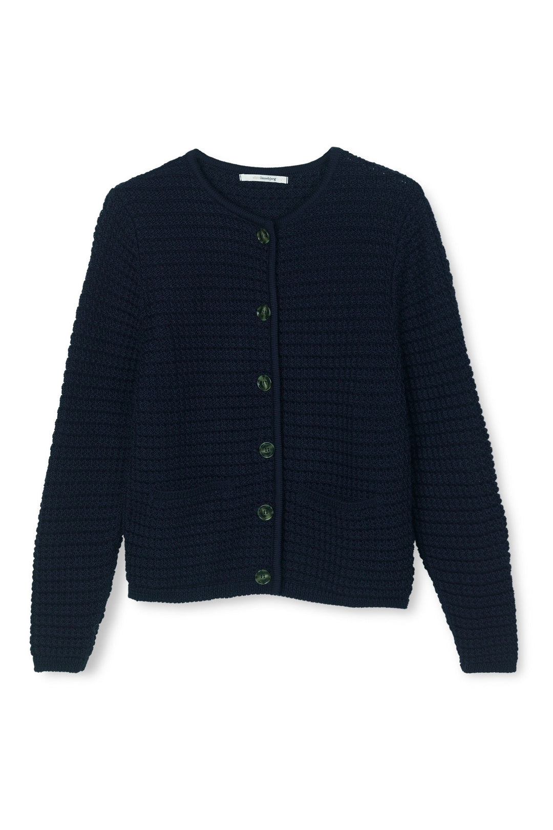 Sibin Linnebjerg Gwen Cardigan #farve_navy