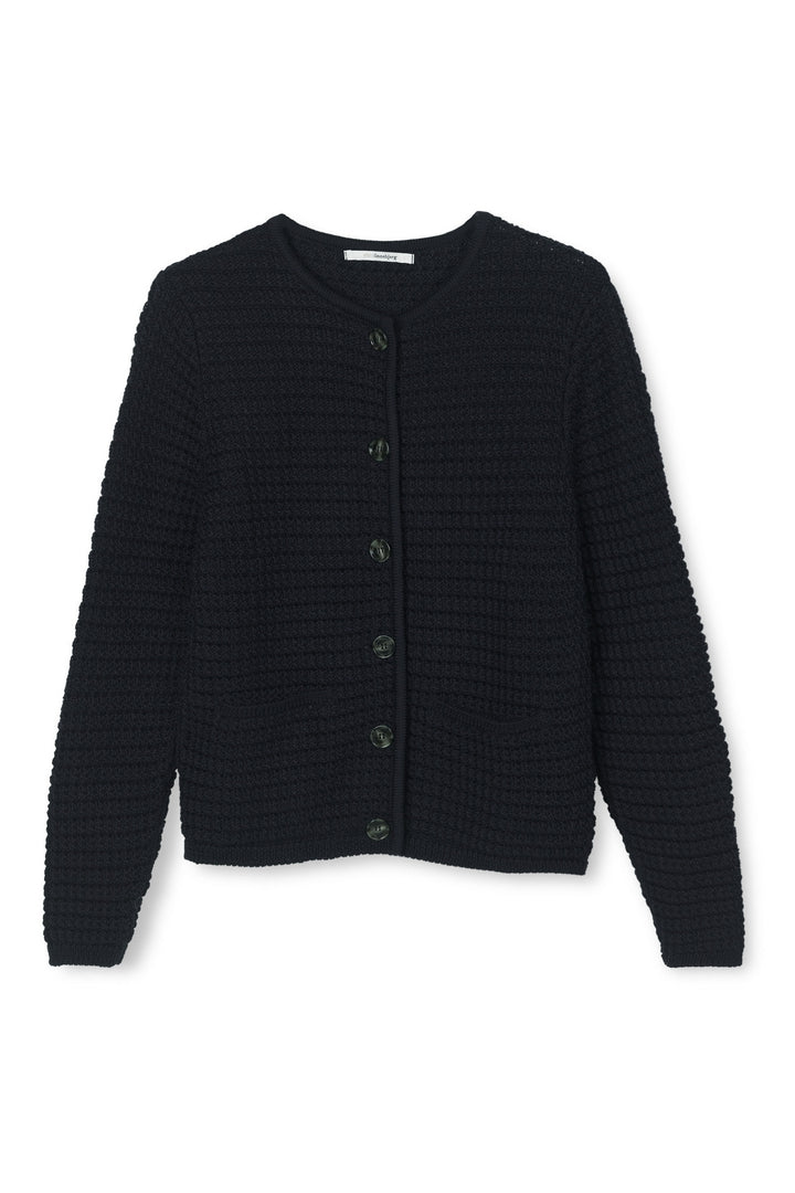 Sibin Linnebjerg Gwen Cardigan #farve_black