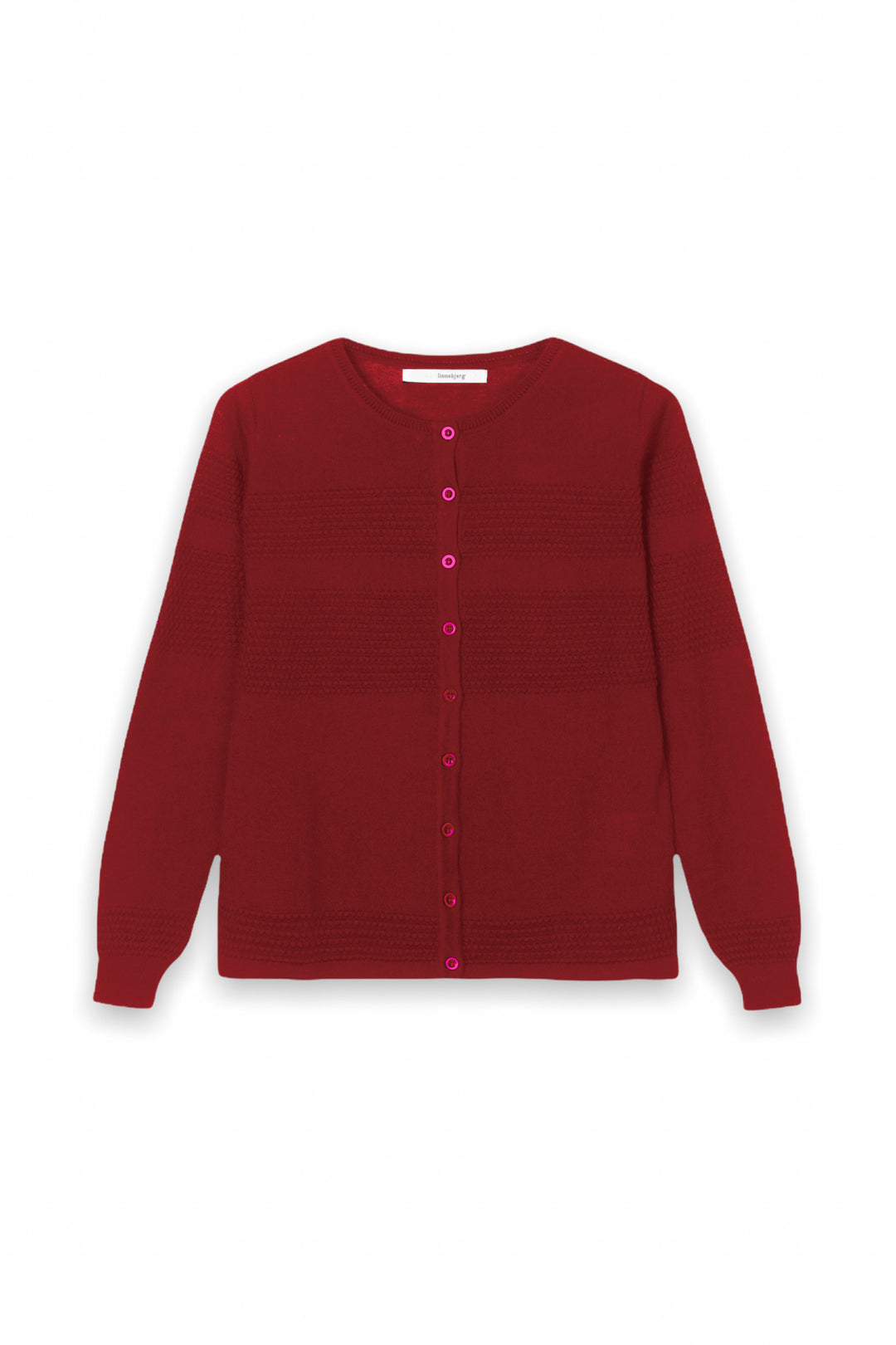 Sibin Linnebjerg Dita Cardigan - Warm Red Rød-Sibin Linnebjerg-Sophies.dk #farve_warm-red