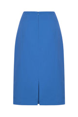 Daisy Dapper Pencil Skirt #farve_summer-blue